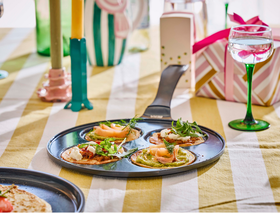 Mini pannenkoekjes recept: hartige blini’s voor Moederdag