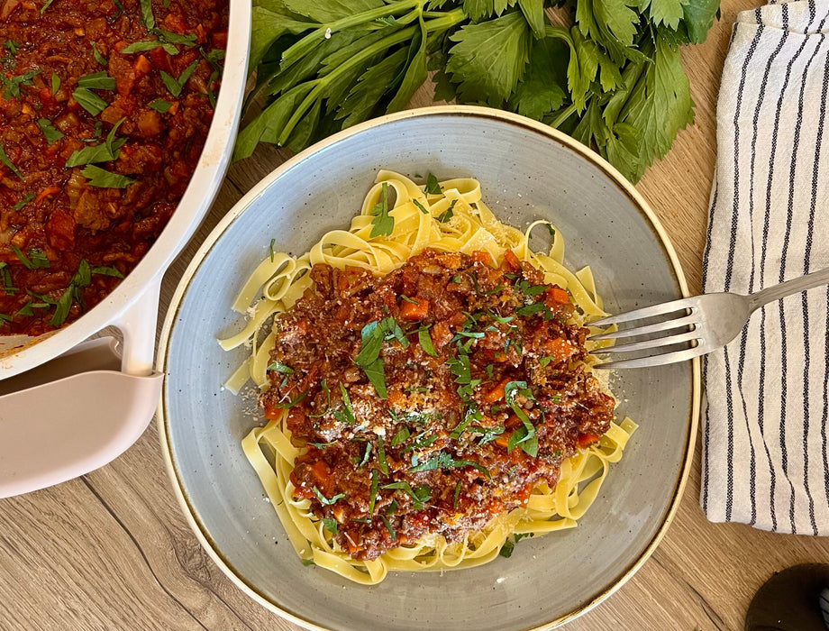 Meat and vegetable ragù