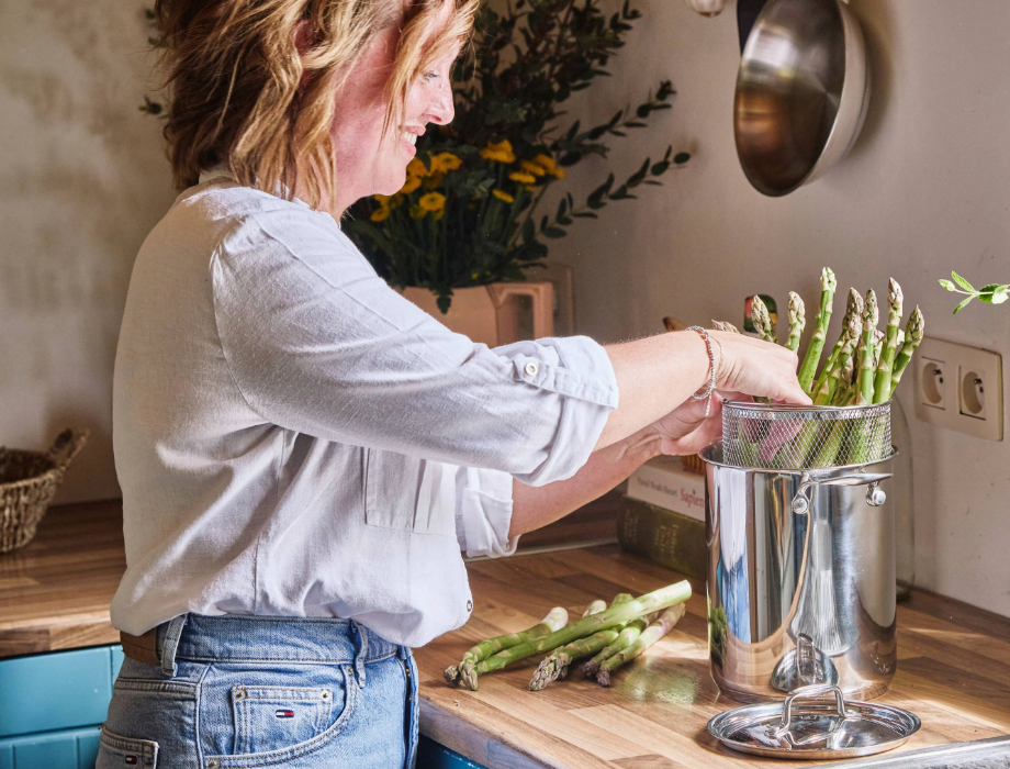 Asperge, de ster van lokale en seizoensgebonden gastronomie