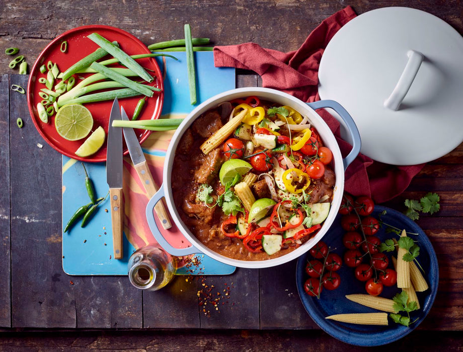 Jamaïcaans stoofschotel met rundvlees en verrassende kruidencombinatie