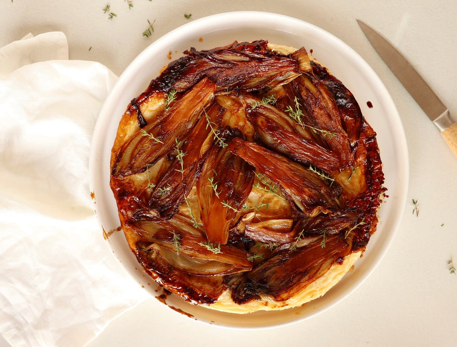 Tarte Tatin van witloof