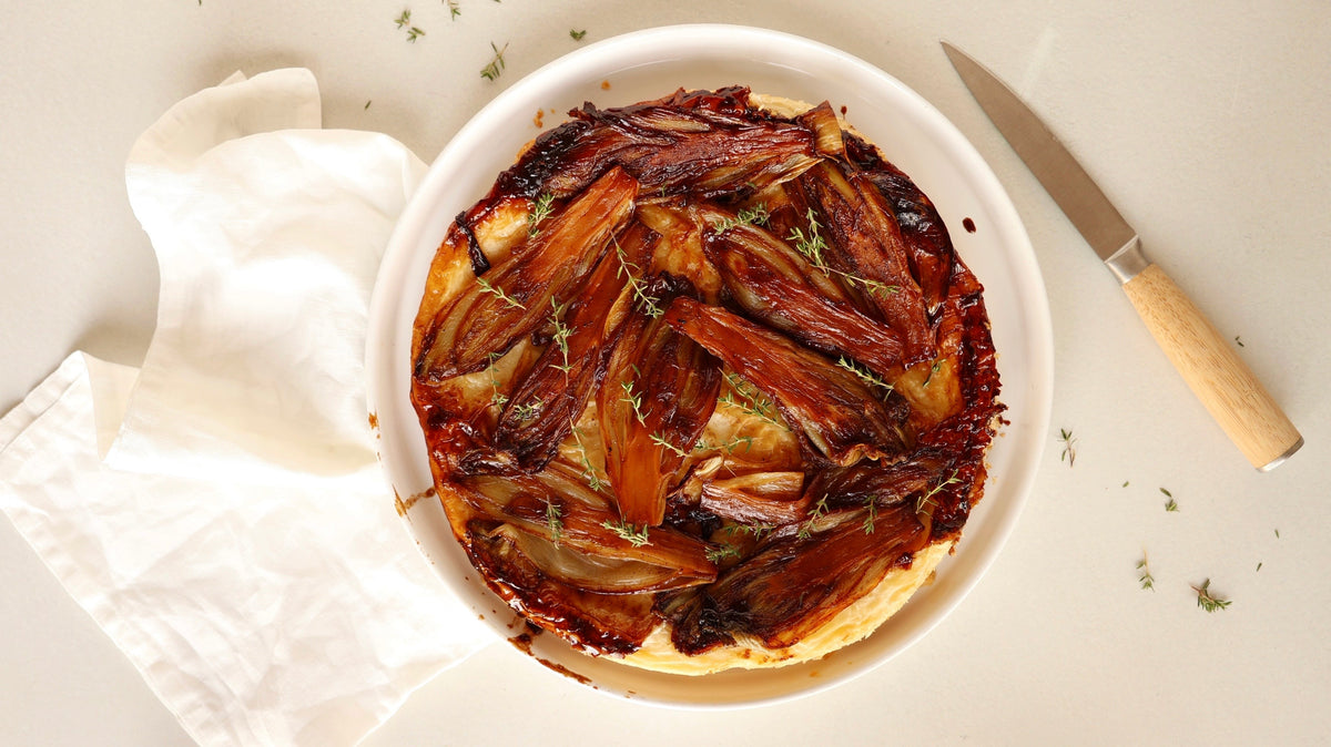 Tarte Tatin van witloof