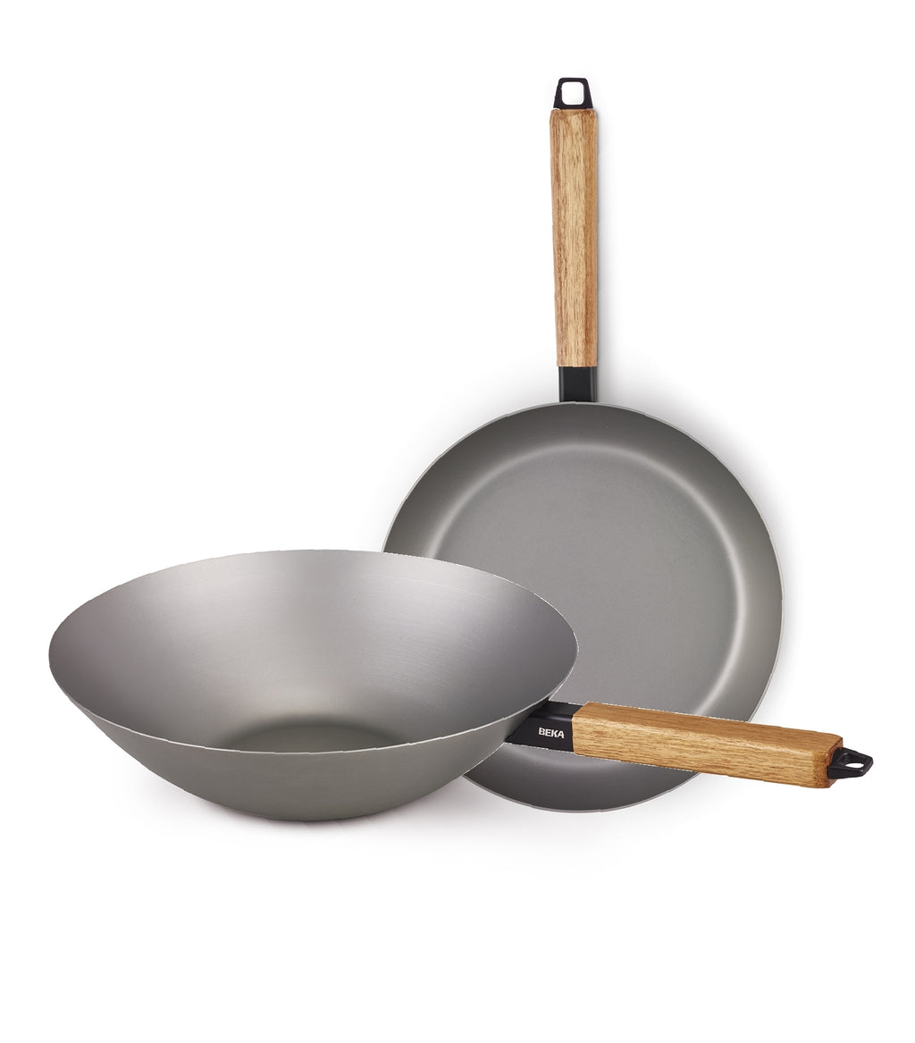 Nomad Duo – Wok 31 cm + Bratpfanne 24 cm