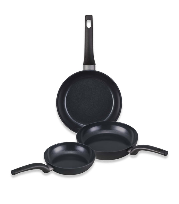 Kuro 3-teiliges Set Antihaft-Bratpfannen 20, 24 & 28 cm