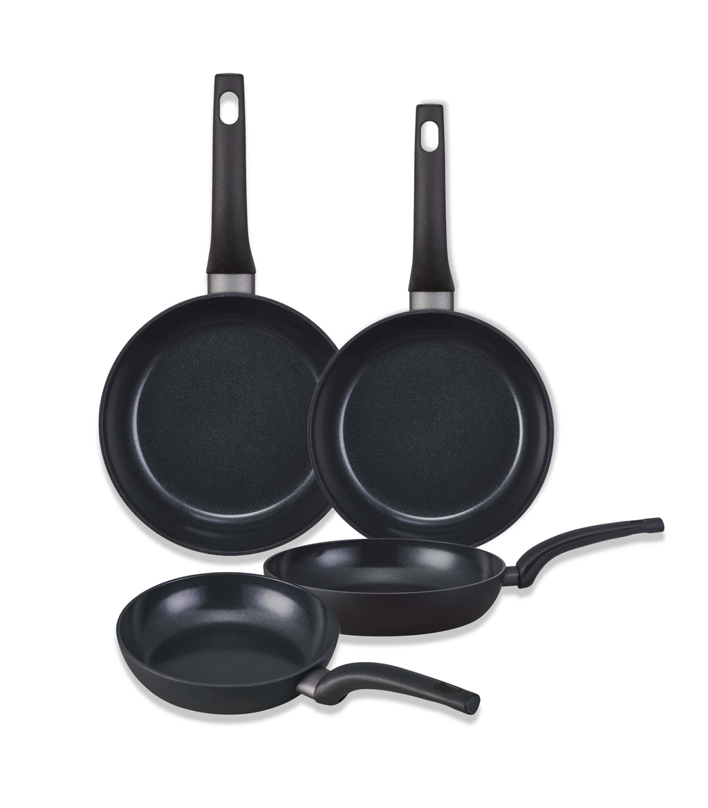 Kuro 4-delige pannenset 20, 24, 28 & 30cm
