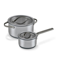 Sensa Set de 2 pcs - Casserole 16 cm & Faitout 24 cm Espresso