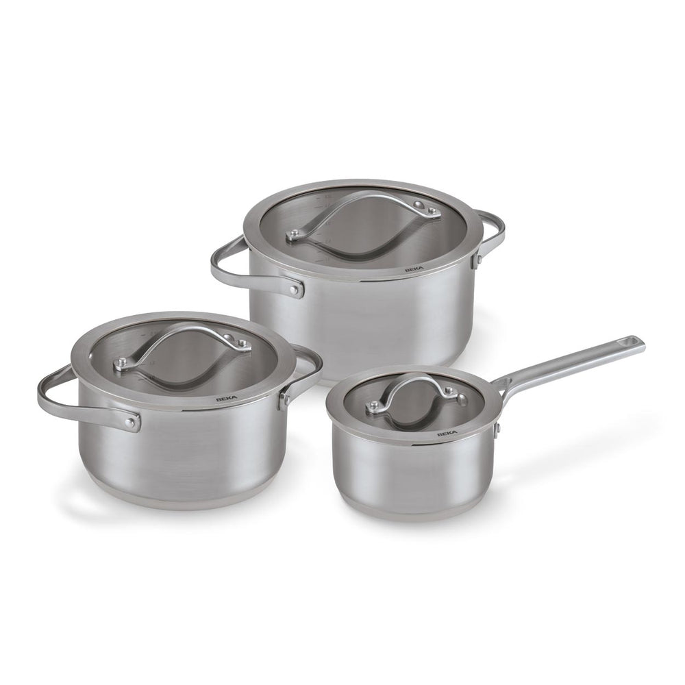 Sensa Saucepan 16cm + Casserole 20/24cm - 3pc set