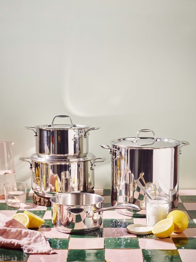 Chef 4(7)-delige set 16-20-24-24 cm