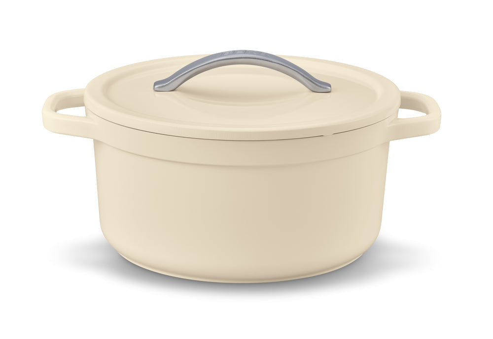 2-delige set: Cicla antikleefpan 24 cm & Plume stoofpot 24 cm