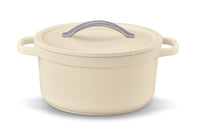 2-delige set: Cicla antikleefpan 24 cm & Plume stoofpot 24 cm