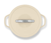2-delige set: Cicla antikleefpan 24 cm & Plume stoofpot 24 cm