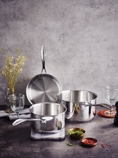 Chef 4-teiliges Stielkasserollenset
