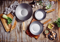 Nomad Duo – Wok 31 cm + Bratpfanne 24 cm