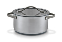 Sensa Set de 2 pcs - Casserole 16 cm & Faitout 24 cm Espresso