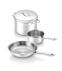 Zurich Trio – Casserole 16 cm + Faitout 24 cm + Poêle 28 cm