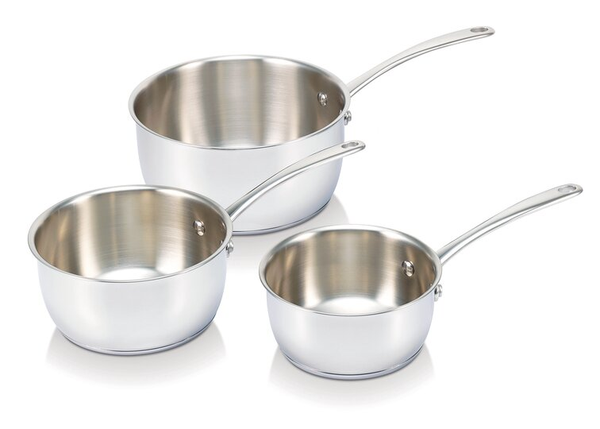Belvia série de 3 casseroles