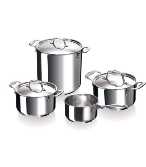 Chef batterie de 4(7) pcs 16-20-24-24 cm