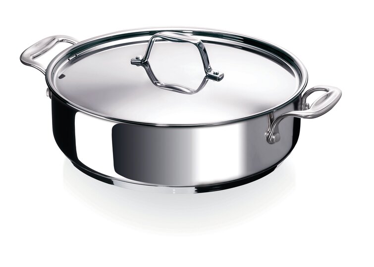 Chef sauteerpan met 2 zijgrepen