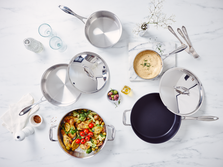 Sauteuse Le Creuset Chef's Pan Acier inoxydable 24 cm | Boutique De Chef Sauteuse Le Creuset Chef's Pan Acier inoxydable 24 cm | Boutique De Chef