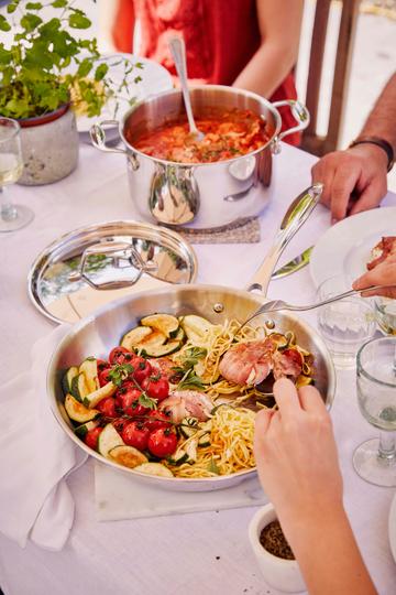 Chef poêle à frire