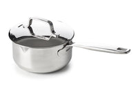 Maestro casserole avec becs verseurs et couvercle