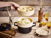 Nori stoofpot met stoommandjes 20 cm