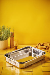 Duo Ovenschalen 36.5 × 26.3 cm en 41.5 × 31.5 cm