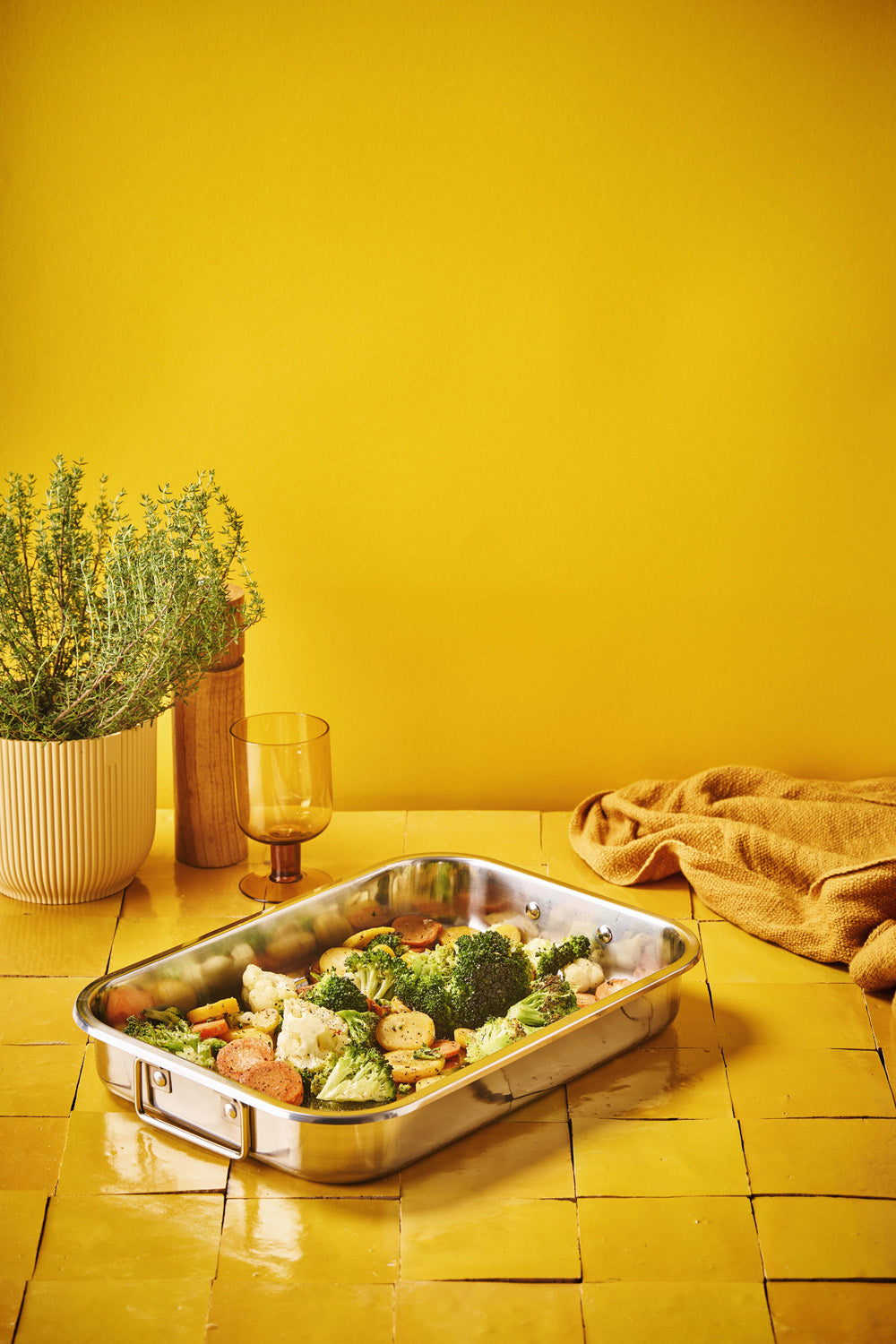 Duo Ovenschalen 36.5 × 26.3 cm en 41.5 × 31.5 cm