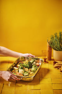 Duo Ovenschalen 36.5 × 26.3 cm en 41.5 × 31.5 cm