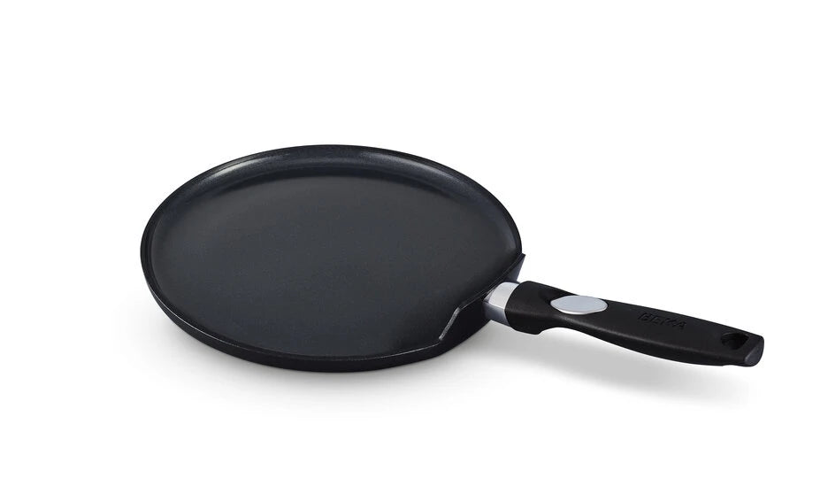 Pentole Agnelli Aluminium Professional 5 Mm. Radiant gebogen koekenpan met 1 handvat, diameter 24 cm Pentole Agnelli Aluminium Professional 5 Mm. Radiant gebogen koekenpan met 1 handvat, diameter 24 cm