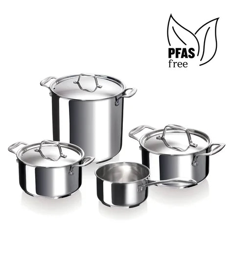 Chef 4(7)-delige set 16-20-24-24 cm