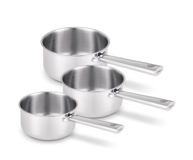 Cicla Série de 3 casseroles 16-18-20 cm