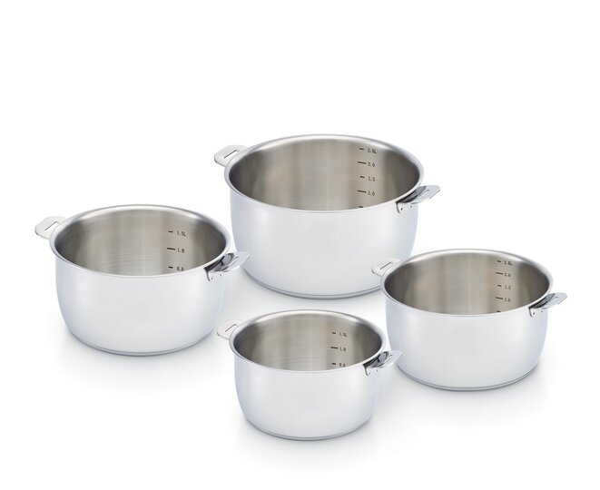 Select 4-teiliges Stielkasserollenset