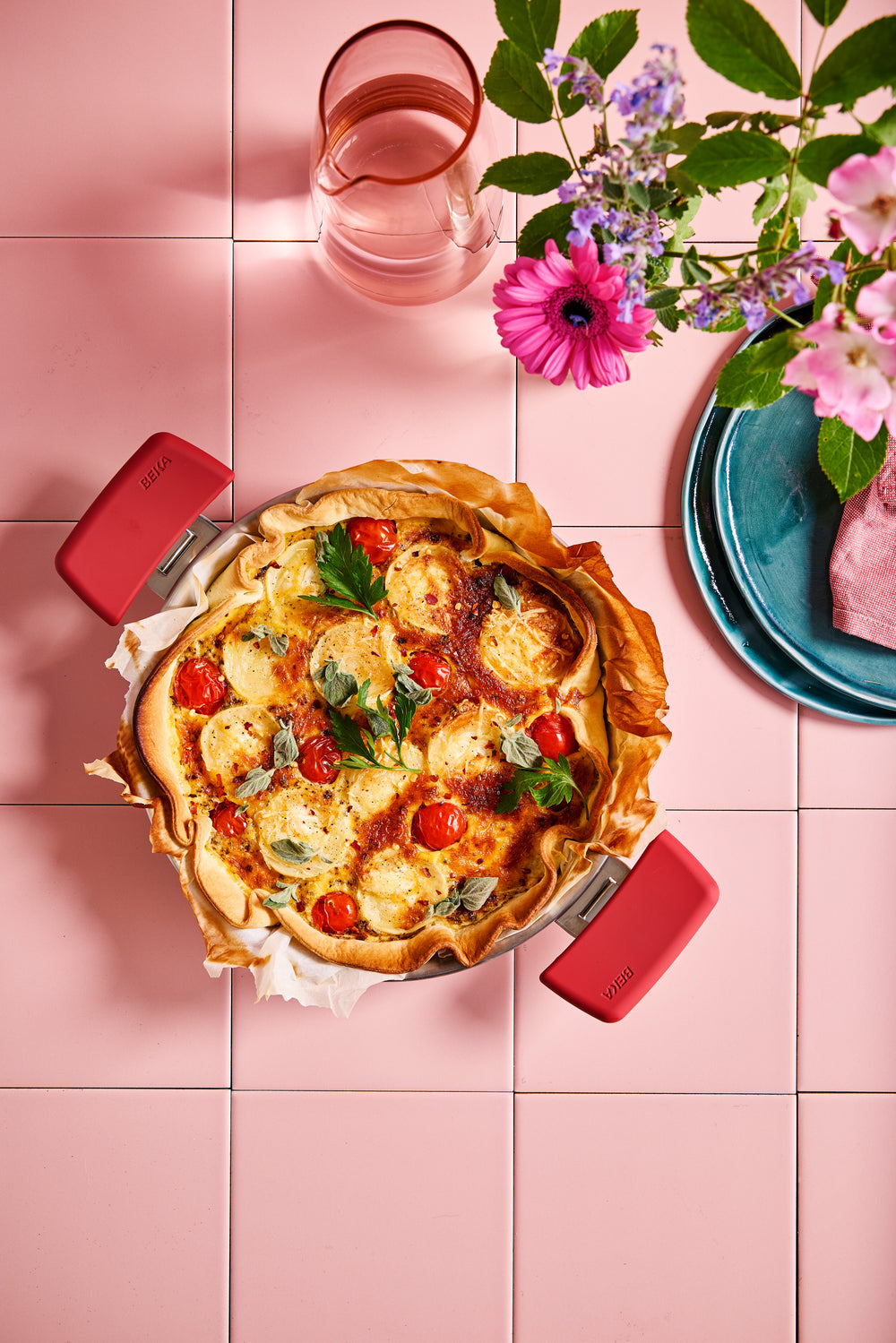 Evolution Set – poêle 28 cm + 3 casseroles + poignée